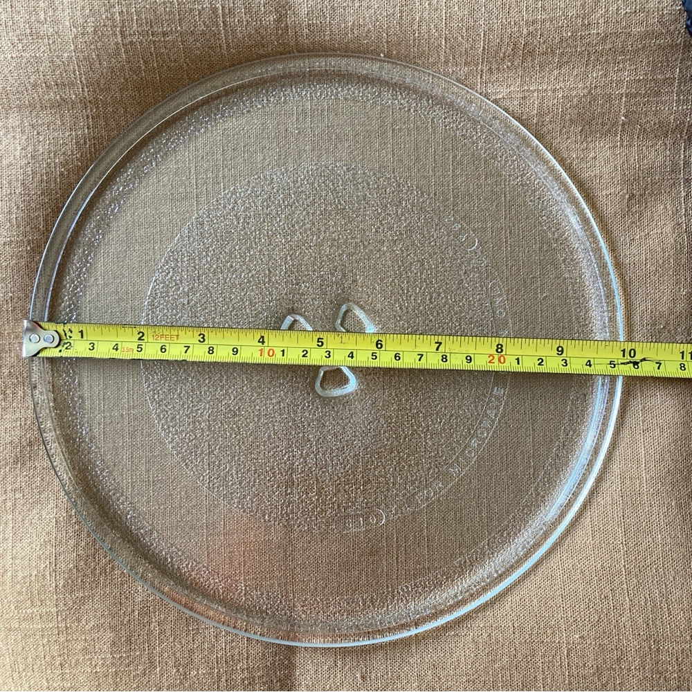 10" microwave glass turntable plate